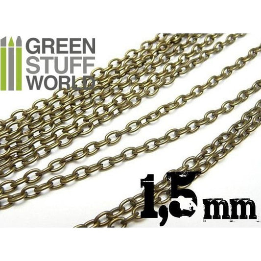 GSW Hobby Chain 1.5mm Bronze (1040)