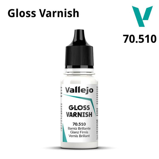 Vallejo Auxiliary - Gloss Varnish 17ml - Val70510