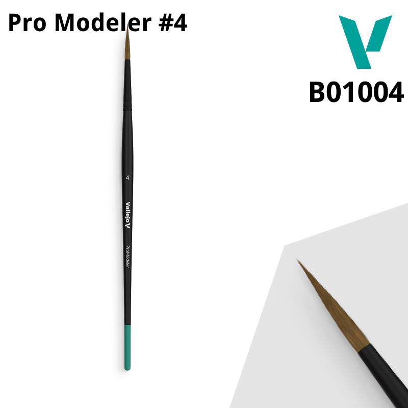 Vallejo Brush - Pro Modeler Size 4 (B01004)