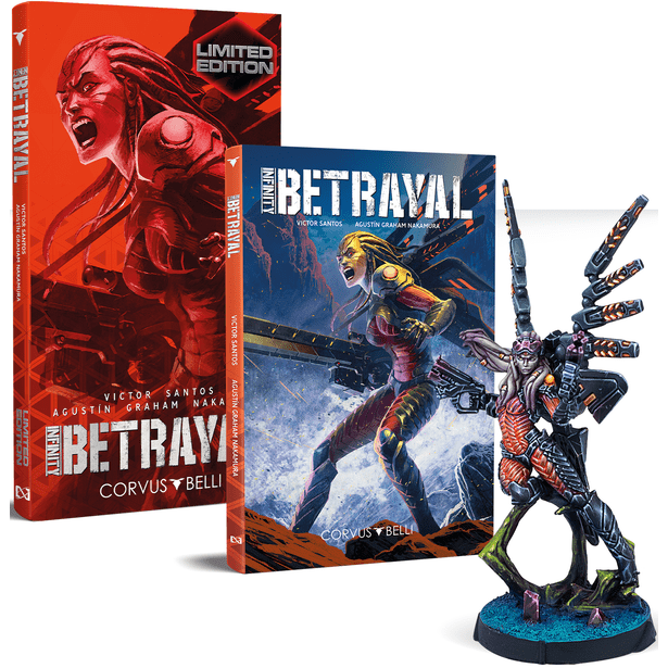 Infinity Graphic Novel - Betrayal with Exclusive Miniature Ko Dali (Limited) (288503)