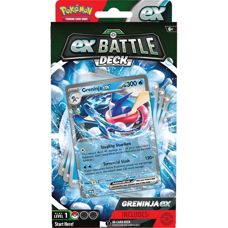 Pokemon Kangaskhan EX/Greninja EX Battle Deck