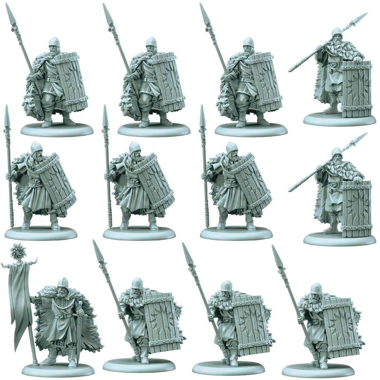 Stark Karstark Spearmen (12) ( SIF114 ) - Used