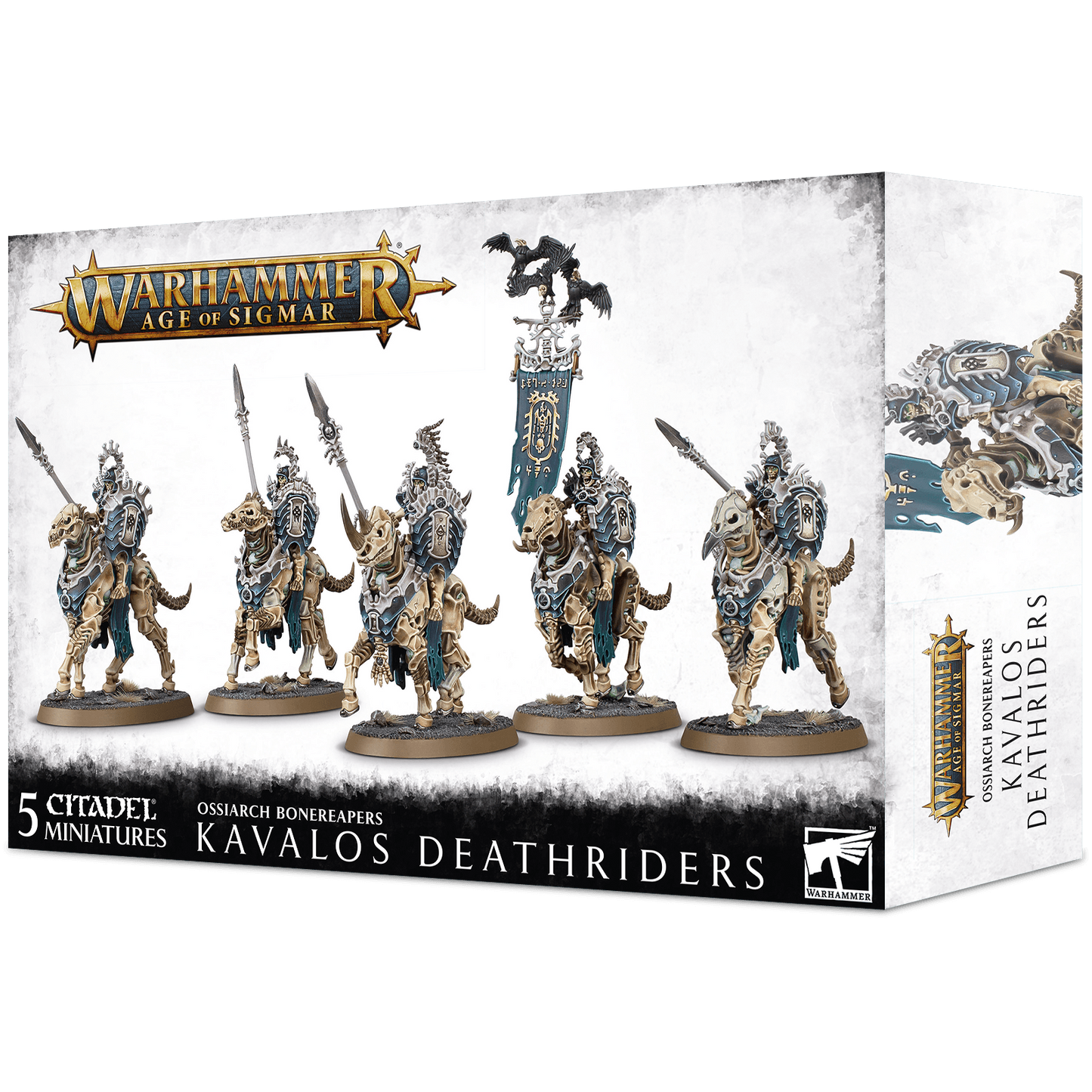 Ossiarch Bonereapers Kavalos Deathriders ( 94-27 ) - Used