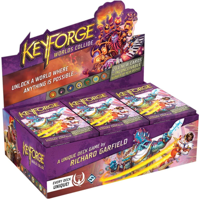 Keyforge - Worlds Collide Deck Display