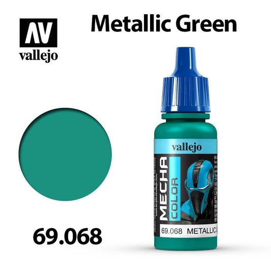 Vallejo Mecha Color - Metallic Green 17ml - Val69068