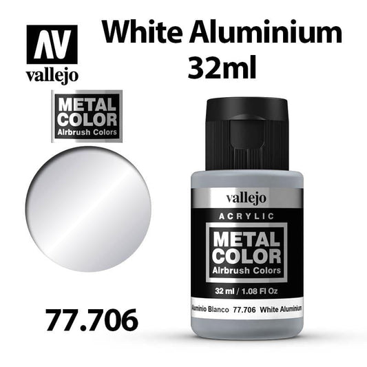 Vallejo Metal Color - White Aluminium - Val77706