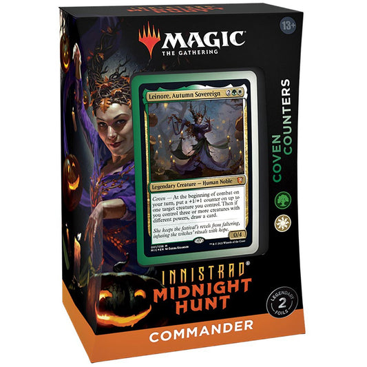 Innistrad: Midnight Hunt Commander Deck - Coven Counters (Green-White)