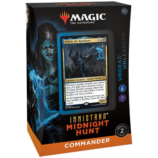 Innistrad: Midnight Hunt Commander Deck - Undead Unleashed (Blue-Black)