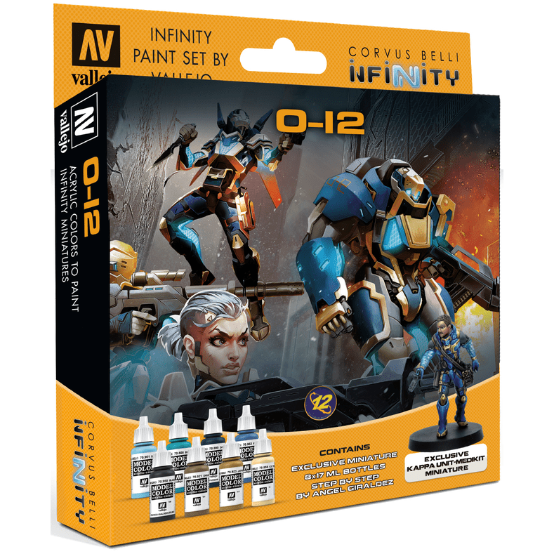 Vallejo Box Set Infinity - O-12 ( 70239 )