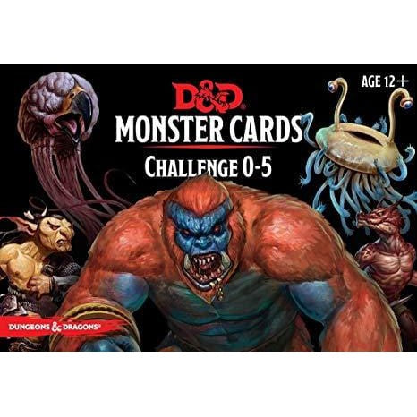 D&D: Monster Cards Challenge 0-5