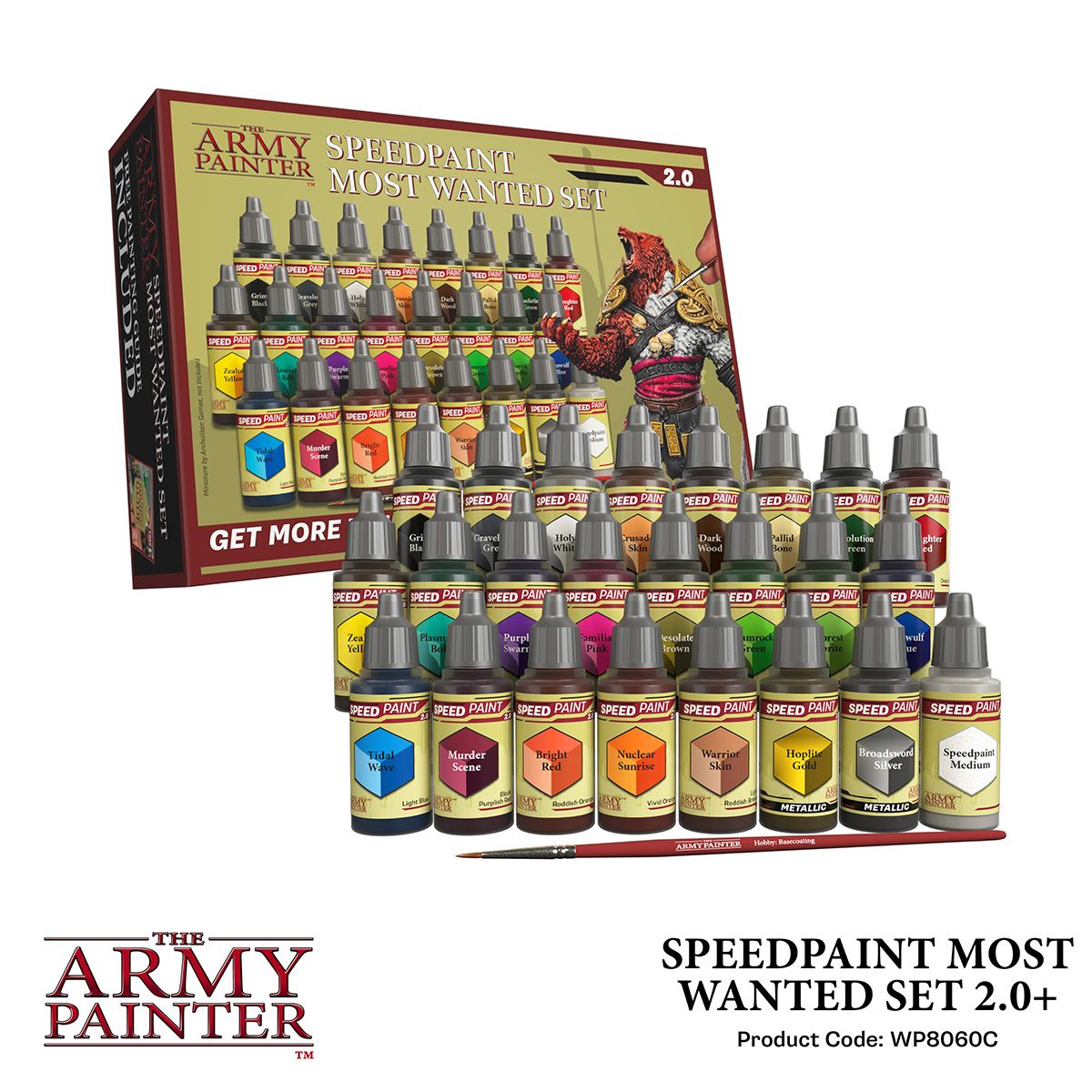 Army Painter Speedpaint Most Wanted Set 2.0 ( WP8060 )