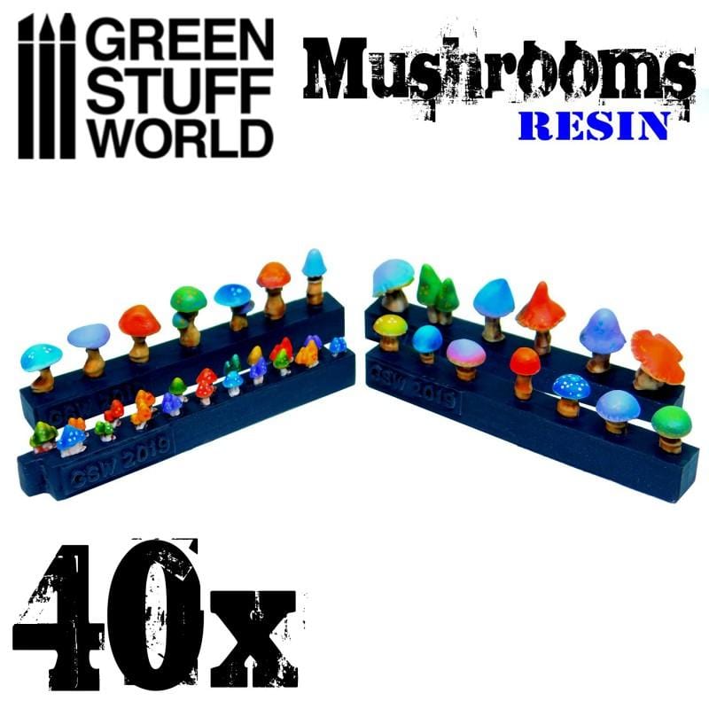 GSW Mushrooms and Toadstools x40 (2049)