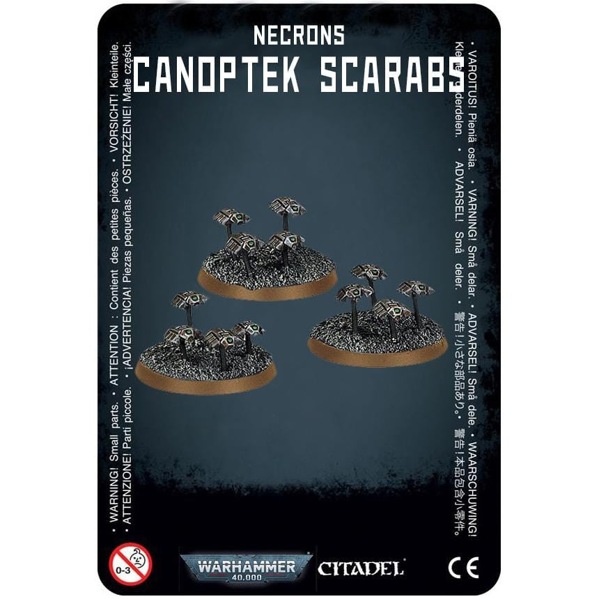 Necrons Canoptek Scarab Swarms ( 49-06-2-R ) - Used