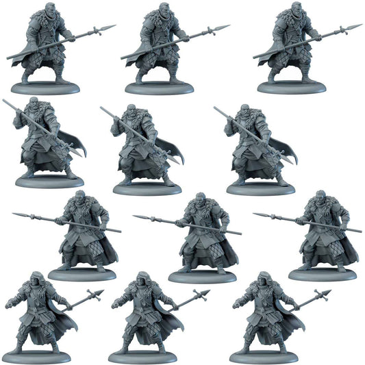 Night's Watch Shadow Tower Spearmen (12) ( SIF313 ) - Used