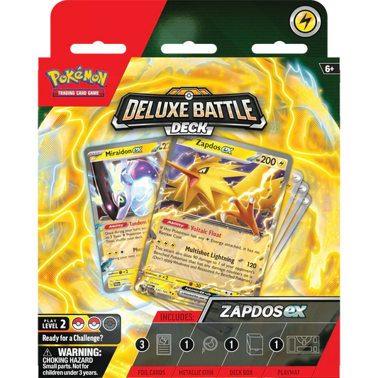 Pokemon Deluxe Battle Deck: Zapdos EX