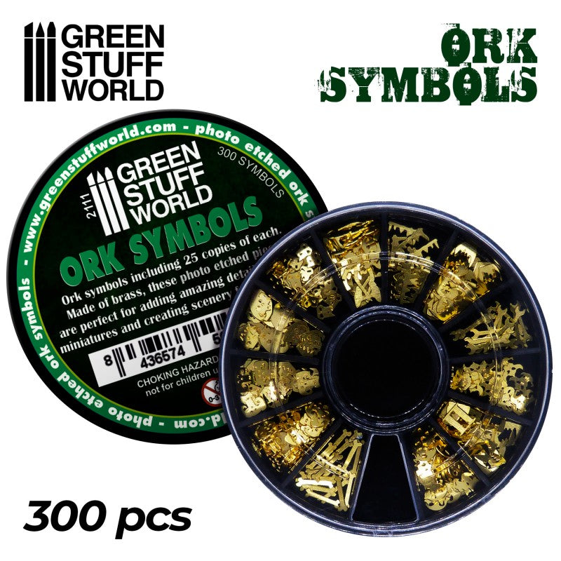 GSW Micro Runes: Orks Symbols - 300 letters (2111)