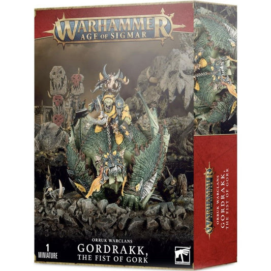 Orruk Warclans Gordrakk Fist of Gork / Megaboss on Maw-Krusha ( 89-25 )