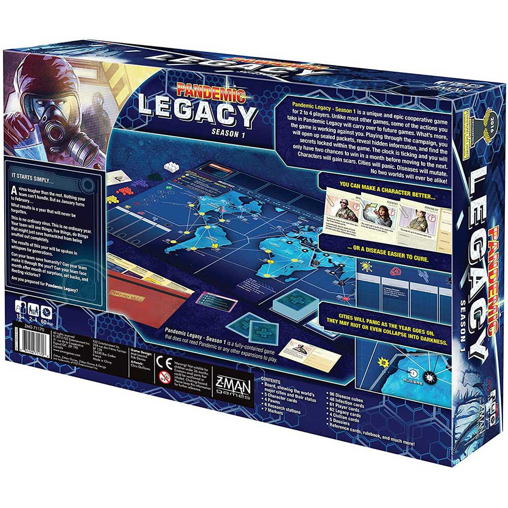 Pandemic Legacy (Blue Season 1)