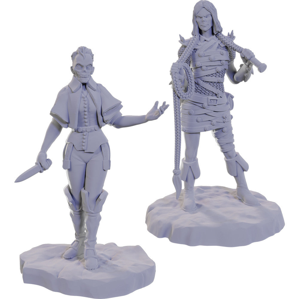 Pathfinder Unpainted Minis -Urdefhan Lasher & Death Scout (90686