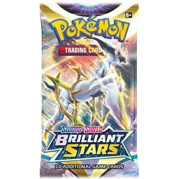 Pokemon Sleeved Booster Pack - Sword & Shield Brilliant Stars