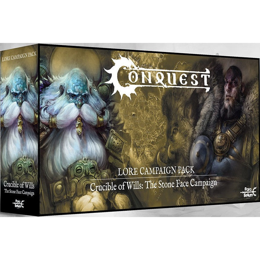 Conquest Lore Campaign Pack - Crucible of Wills: The Stone Face Campaign