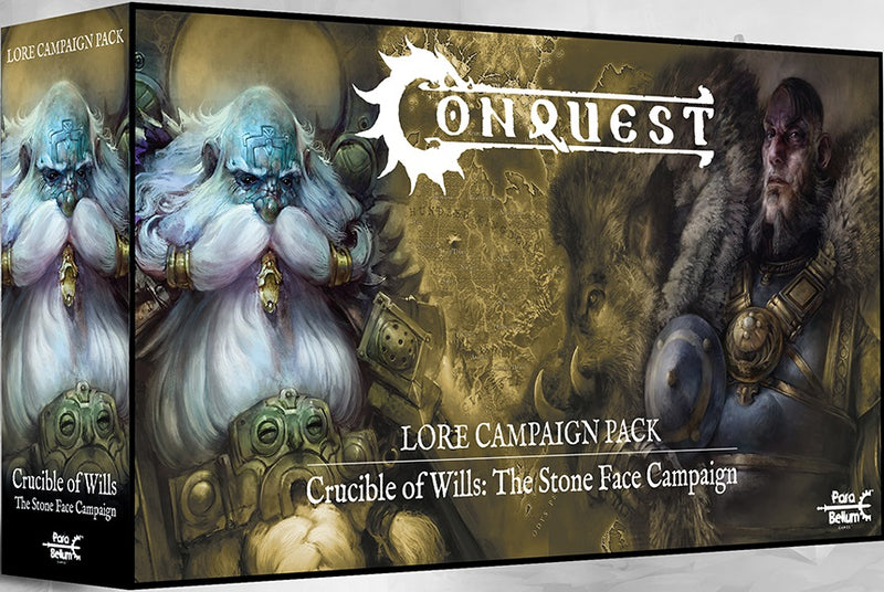 Conquest Lore Campaign Pack - Crucible of Wills: The Stone Face Campaign