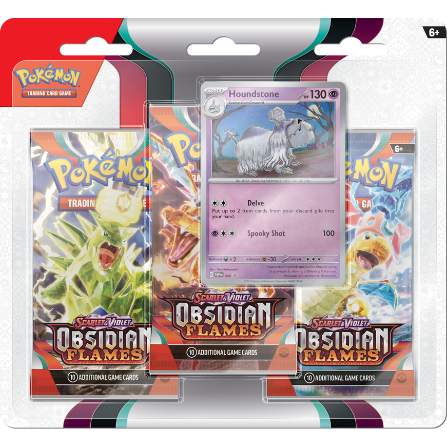 Copy of Pokemon Blister 3 Pack - Obsidian Flames - Houndstone