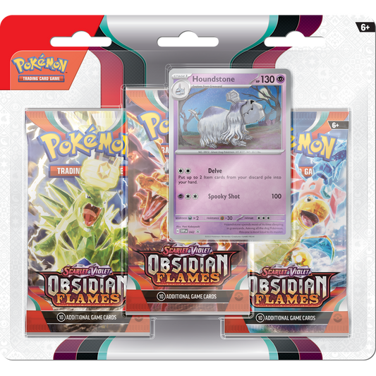 Copy of Pokemon Blister 3 Pack - Obsidian Flames - Houndstone