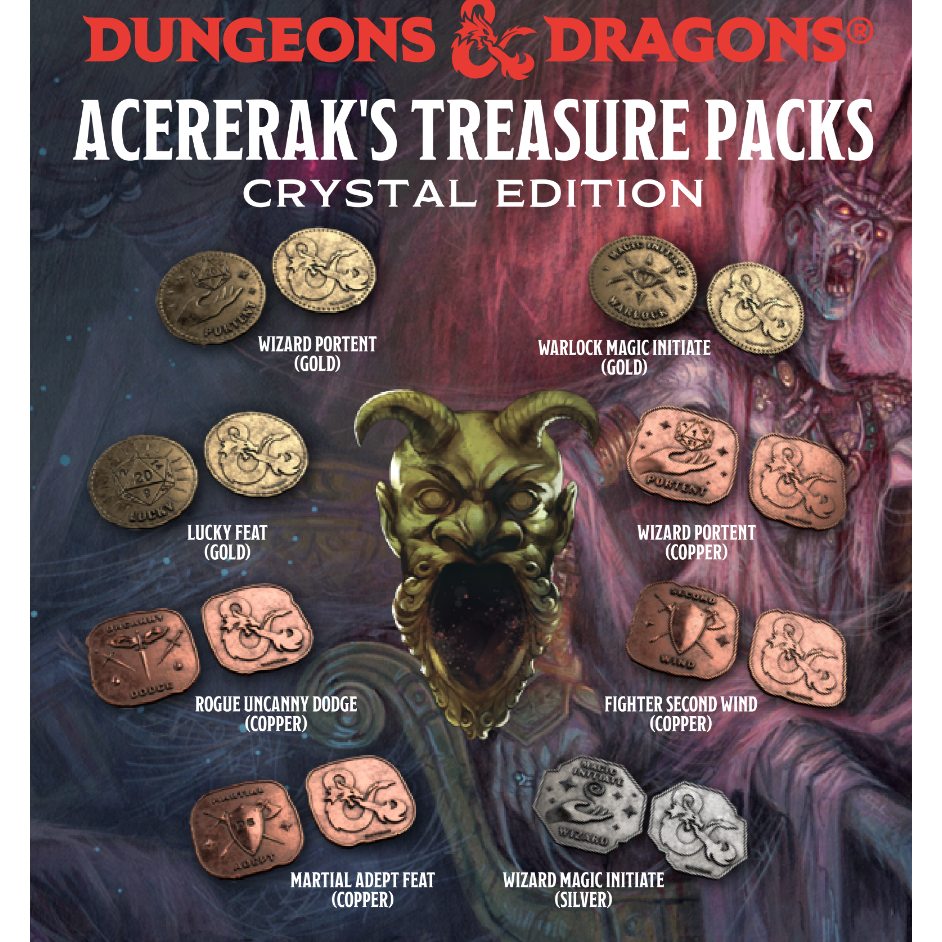 Acererak's Treasure - D&D Dice Set Blind Pack