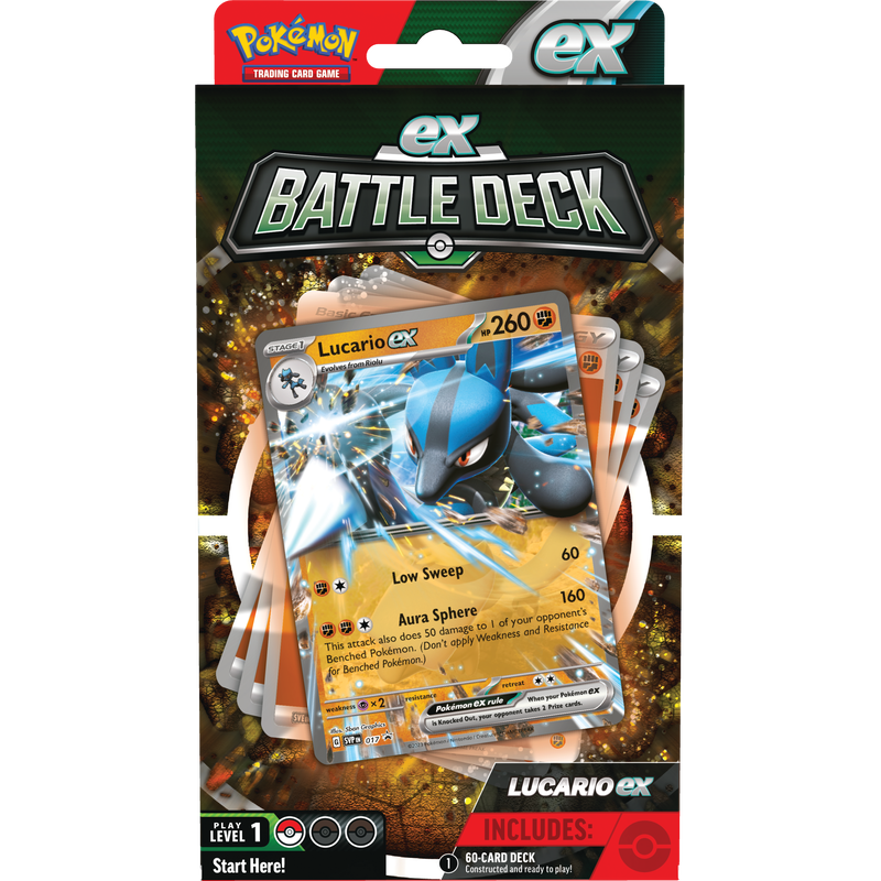 Pokemon ex Battle Decks - Ampharos & Lucario ex