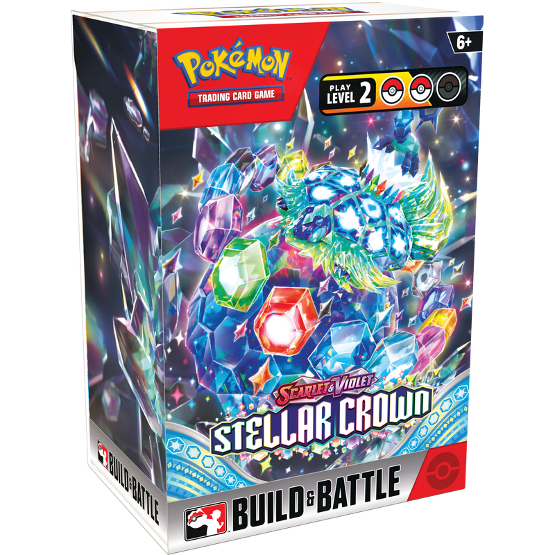 Pokemon: Scarlet & Violet - Stellar Crown Build and Battle Box