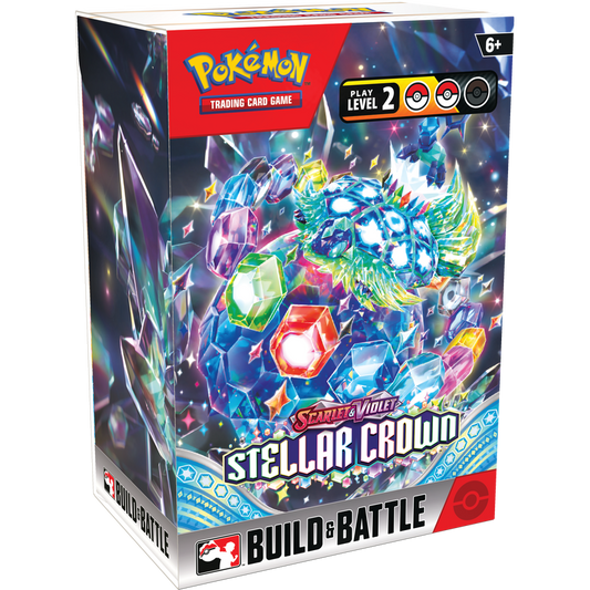 Pokemon: Scarlet & Violet - Stellar Crown Build and Battle Box