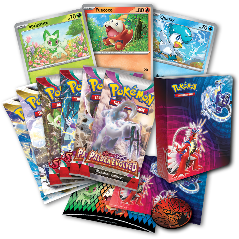 Pokemon TCG: Collector Chest (Summer 2023: Sprigatito/Fuecoco/Quaxly)