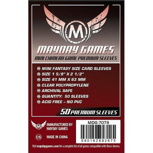 Mayday Games Premium Mini Chimera 43mm x 65mm 50 ct