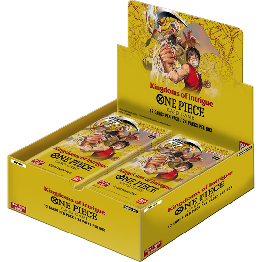 One Piece Booster Box - Kingdoms of Intrigue (OP-04)