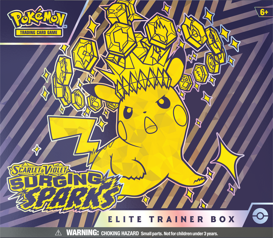 Pokemon Elite Trainer Box - Surging Sparks (SV8)