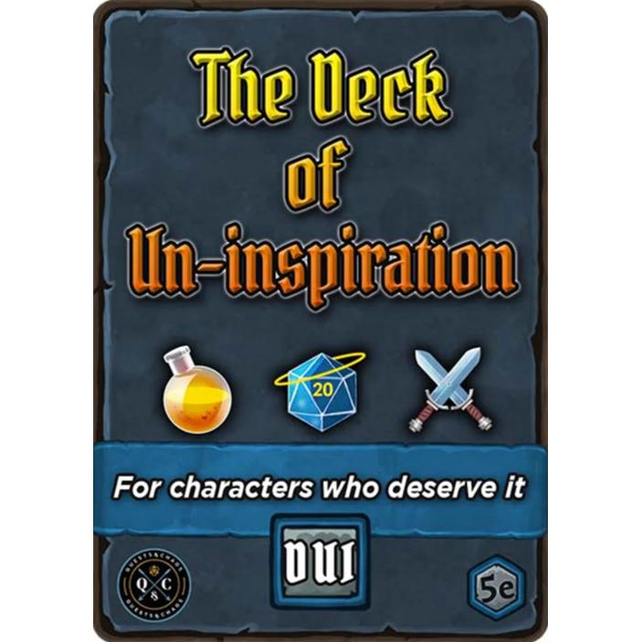 The Deck of Un-Inspiration