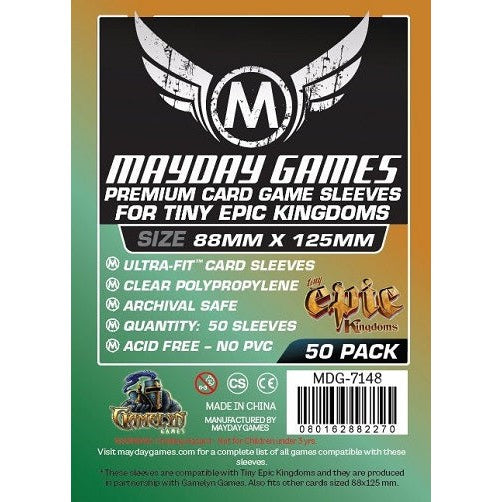 Mayday Games Premium Tiny Epic  88 mm x 125 mm 80ct