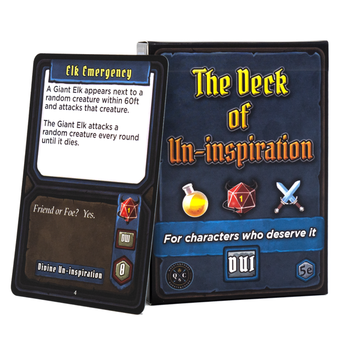 The Deck of Un-Inspiration