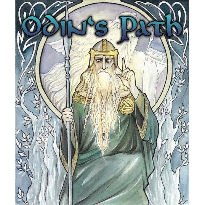 Odin's Path - Diviner Book and Elder Futhark Runes