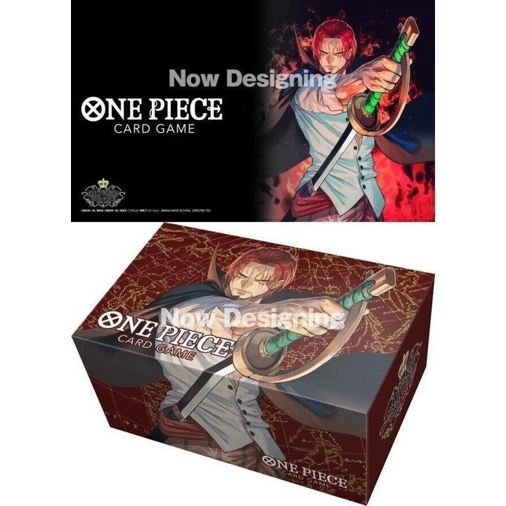 One Piece TCG: Playmat/Storage Box Set - Shanks