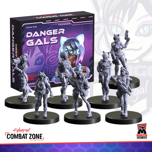 Cyberpunk Red: Combat Zone - Danger Gals Starter Box