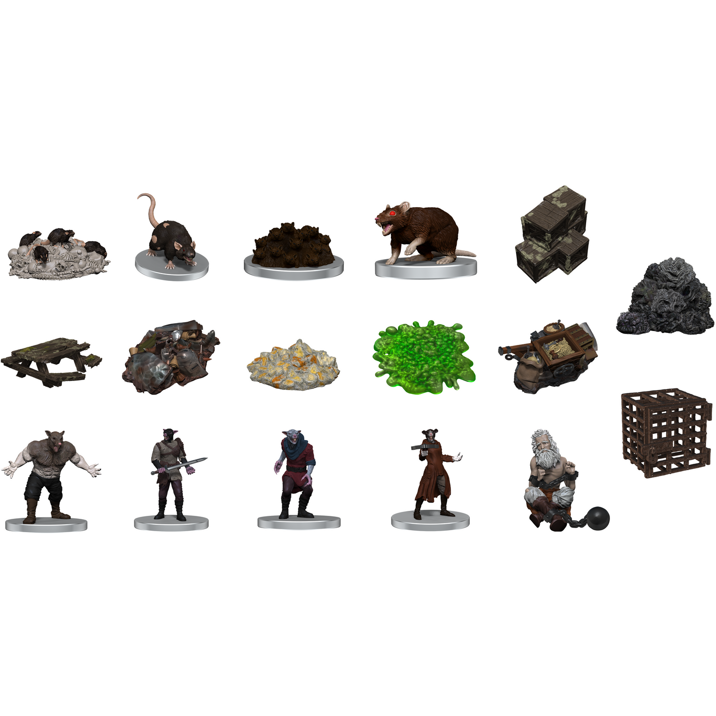 D&D Icons of the Realms: Adventure in a Box: Wererat Den (96207)