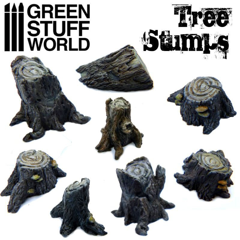 GSW Tree Stumps Resin Set