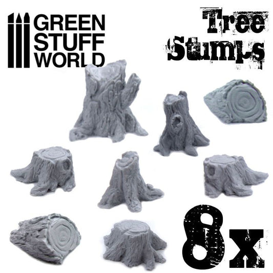 GSW Tree Stumps Resin Set