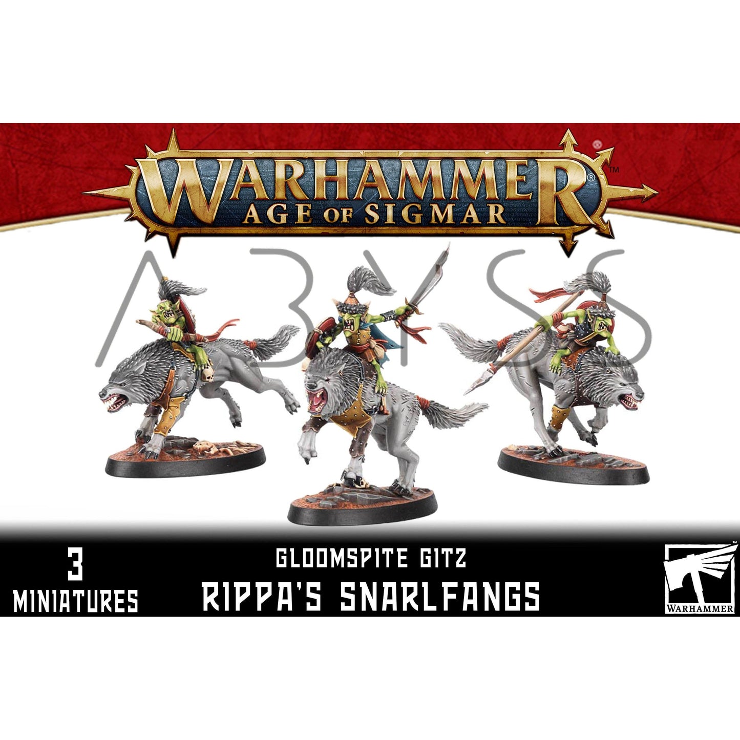 Gloomspite Gitz Rippa's Snarlfangs ( 9082-W ) - Used