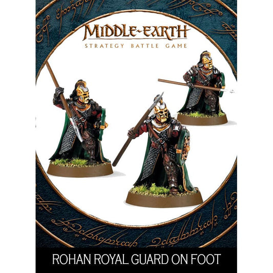 Rohan Royal Guard on Foot (Metal) ( 4020-MW )