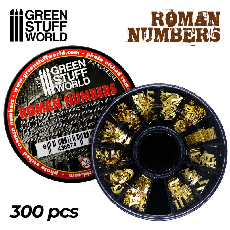 GSW Micro Runes: Roman Numbers - 300 letters (2113)