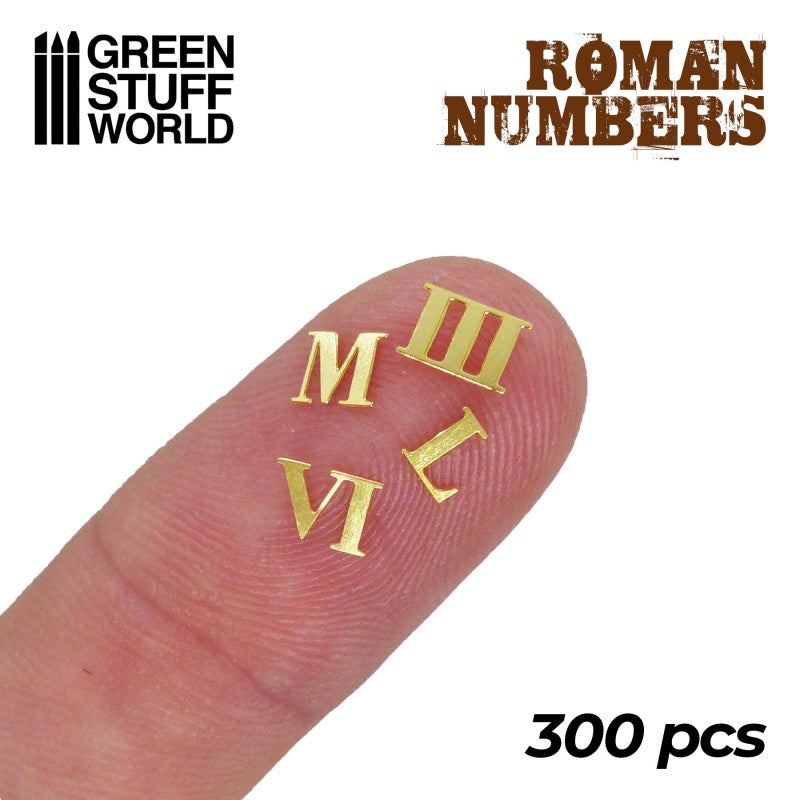 GSW Micro Runes: Roman Numbers - 300 letters (2113)