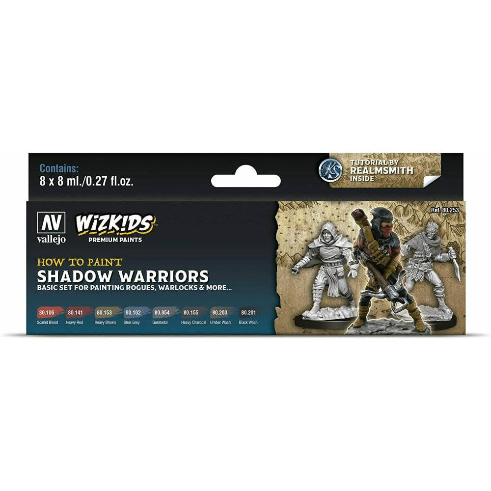 Vallejo Box Set - Wizkids Premium Shadow Warriors - Val80253